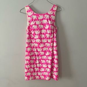 Lilly Pulitzer Pink Elephant Dress